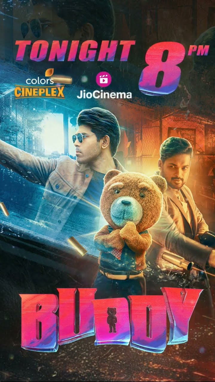 Buddy Hindi Trailer | Allu Sirish, Gayatri Bharadwaj | Tonight, 8PM | Colors Cineplex | Jio Cinema