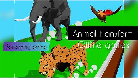 Animal Transform Race - Epic Race 3D - Gameplay All Levels 1 - 8 (Android) something offline