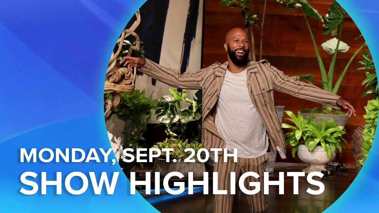 Common, 'My Unorthodox Life' Star Julia Haart, and More! | Highlights From Monday, September 20th