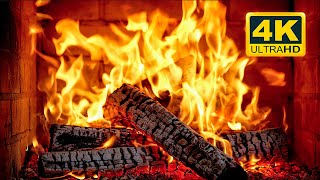 🔥 Fireplace 4K UHD! Fireplace with Crackling Fire Sounds. Fireplace Burning for Home