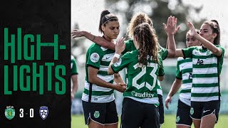 Futebol Feminino Resumo Sporting Cp X Amora Fc