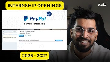 𝐏𝐚𝐲𝐏𝐚𝐥 𝐒𝐮𝐦𝐦𝐞𝐫 𝐈𝐧𝐭𝐞𝐫𝐧𝐬𝐡𝐢𝐩 𝟐𝟎𝟐𝟔 | Eligibility, Application Process & Tips