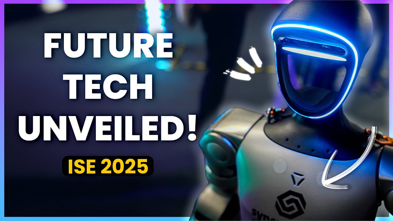 ISE 2025 Tech Show - Check Out What I Found! - YouTube