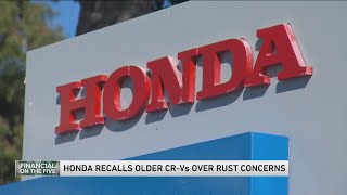 Honda recalls CR-Vs in cold states — including Illinois — to fix frame rust problem