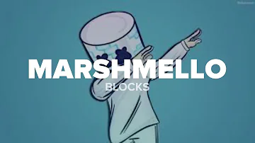 Marshmello - Blocks (LYRICS)