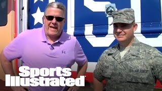 Celebrity Peter King NFL Q&A with troops | Sports Illustrated Profile