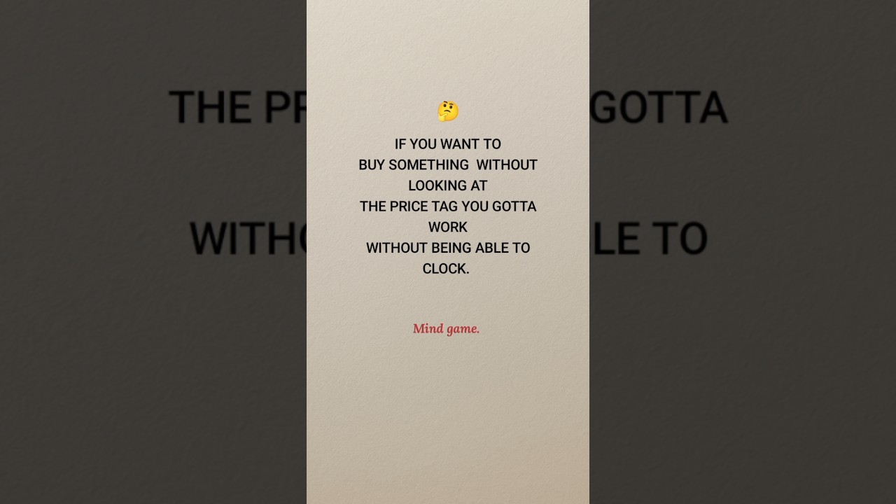 Work now, shop later. 💰 