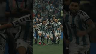 When Messi went down on his knees knowing he won it all | my life peaked #messi #worldcup #argentina