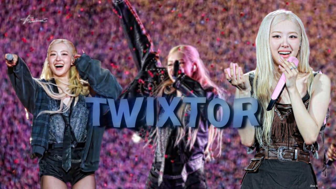 250705 ROSE BLACKPINK GOYANG CONCERT TWIXTOR 4K 