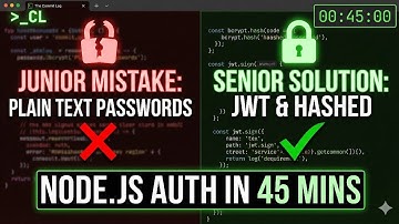 Node.js Interview Speedrun: Building Secure Authentication from scratch