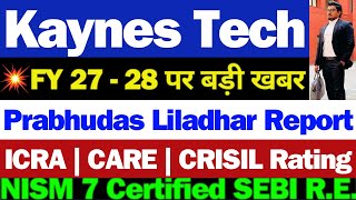Kaynes Tech कय कर Kaynes Tech Share Latest News Today Kaynes Tech Share News Today Kaynes