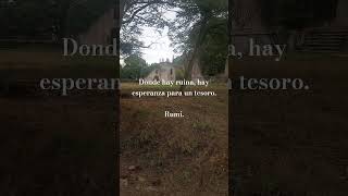 un sitio de las afueras de Arriondas Asturias #travel #letra de Rumí #viajes