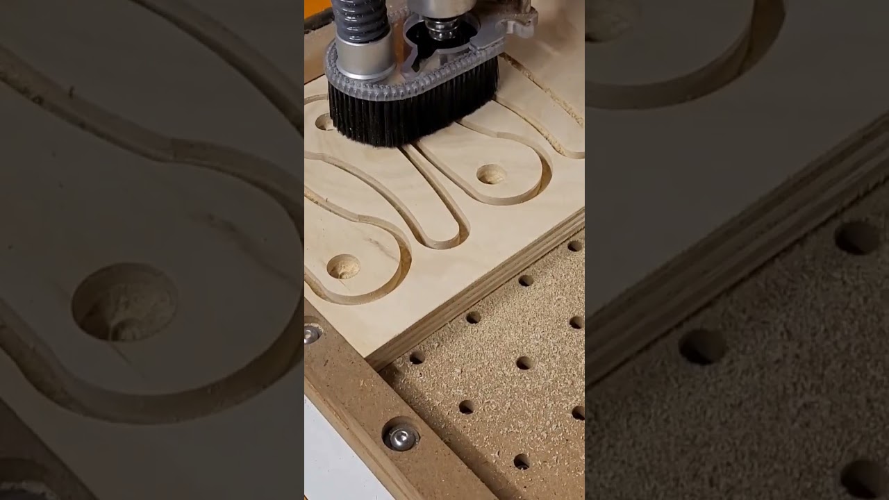 Making cam clamps on a Stepcraft M1000