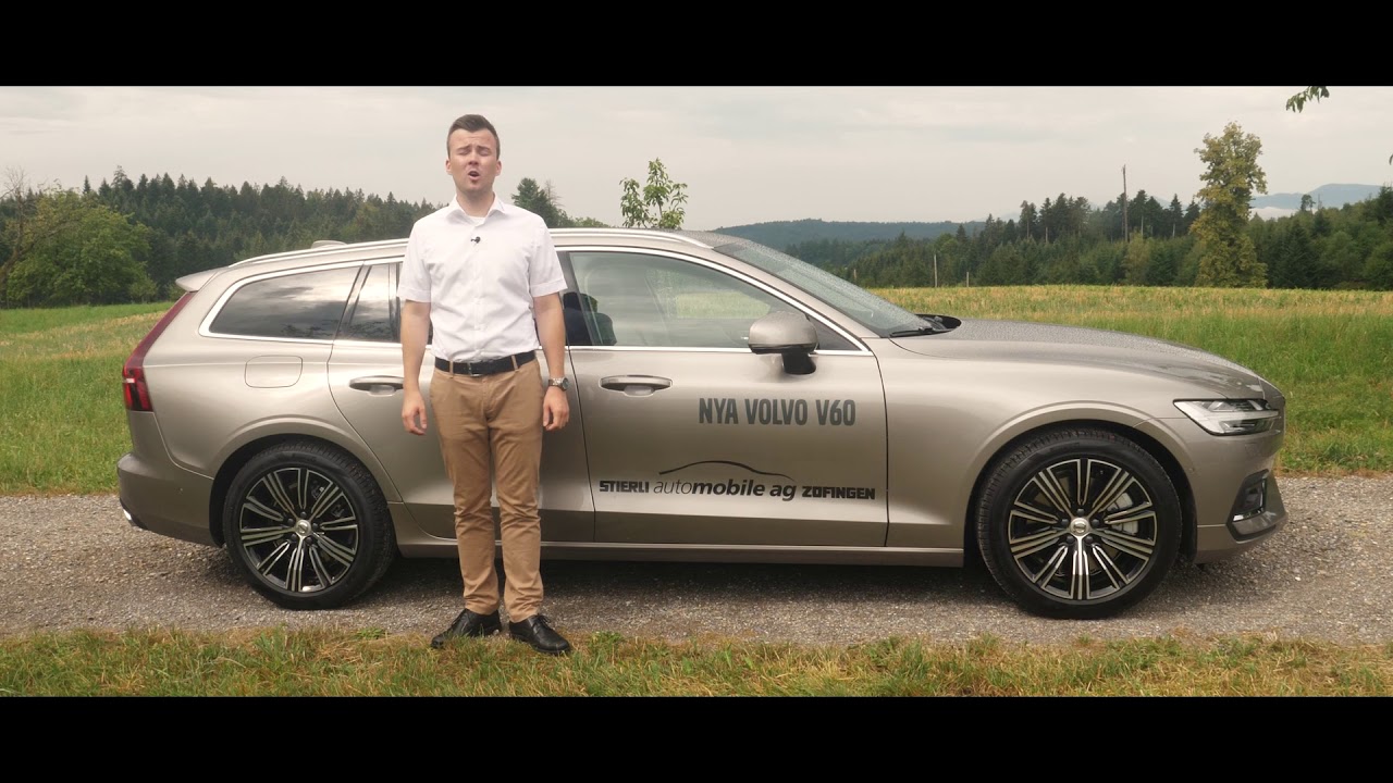 Der neue Volvo V60 bei der Stierli Automobile AG in Zofingen