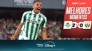 Thumbnail for NOITE DE VITOR ROQUE EM LALIGA! | Betis 2 x 0 Leganés | MELHORES MOMENTOS
