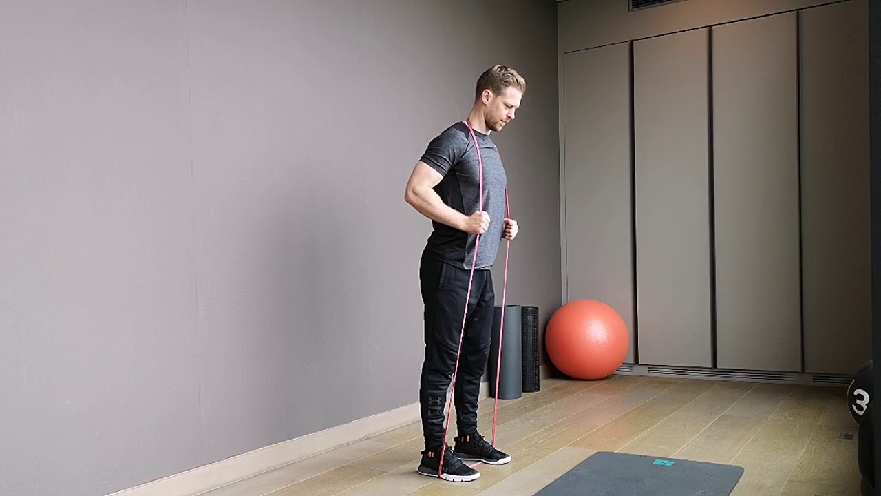 RESISTANCE BAND GOOD MORNING YouTube