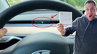 Head-up Display for Tesla Model 3 & Model Y | Installation | Test | Conclusion | Tesla Model 3 Hud