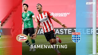 Eran Zahavi scoort en juicht voor zijn vrouw ❤️ | Samenvatting PSV - PEC Zwolle | Eredivisie screenshot 5