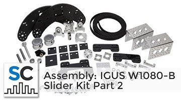 Actobotics - IGUS W1080-B Slider Kit (SKU: 637126) Assembly (part 2)