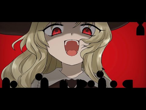 【東方手描き】積み木の人形 【蓬莱人形】