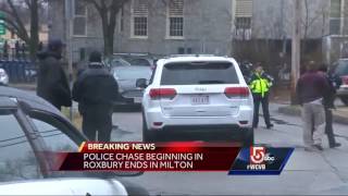 Pair arrested after armed carjacking, chase
