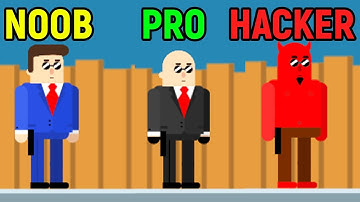 NOOB vs PRO vs HACKER - MR BULLET