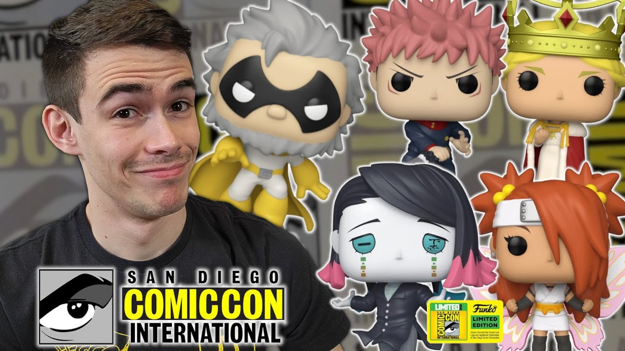 SDCC 2022 Anime Funko Pop Reveals | Demon Slayer | Jujutsu Kaisen | Attack On Titan | Boruto