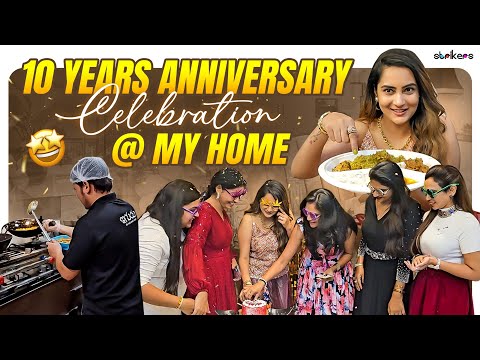 10 Years Anniversary Celebration @My Home || Its Himaja || Himaja Vlogs || Strikers