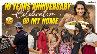 10 Years Anniversary Celebration @My Home || Its Himaja || Himaja Vlogs || Strikers