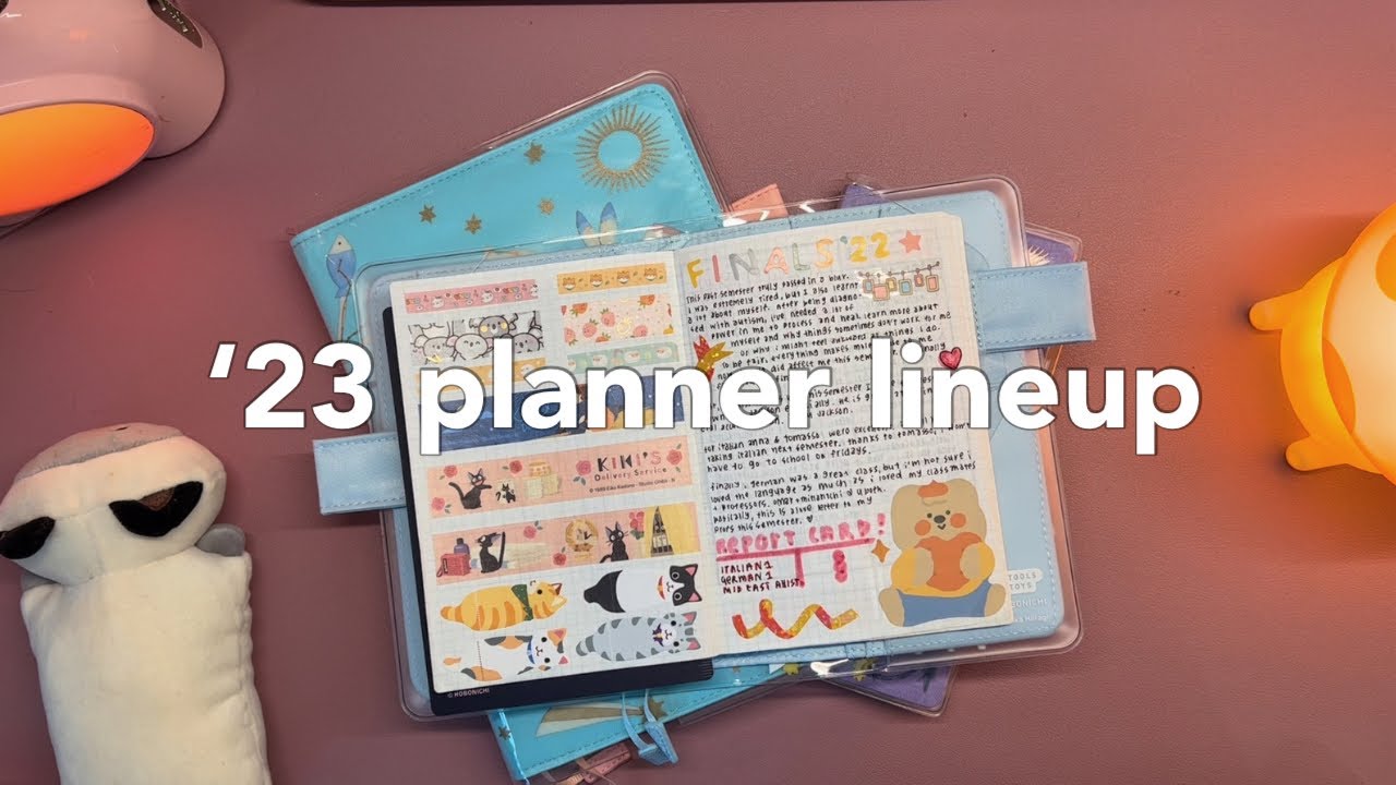 techo kaigi 2023 🍄 journaling system for the year | hobonichi weeks, cousin a5 & techo a6