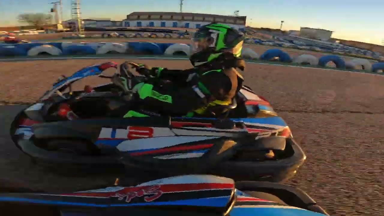 Carrera de karting en Santos de la Humosa - Onboard - 2ª Posición