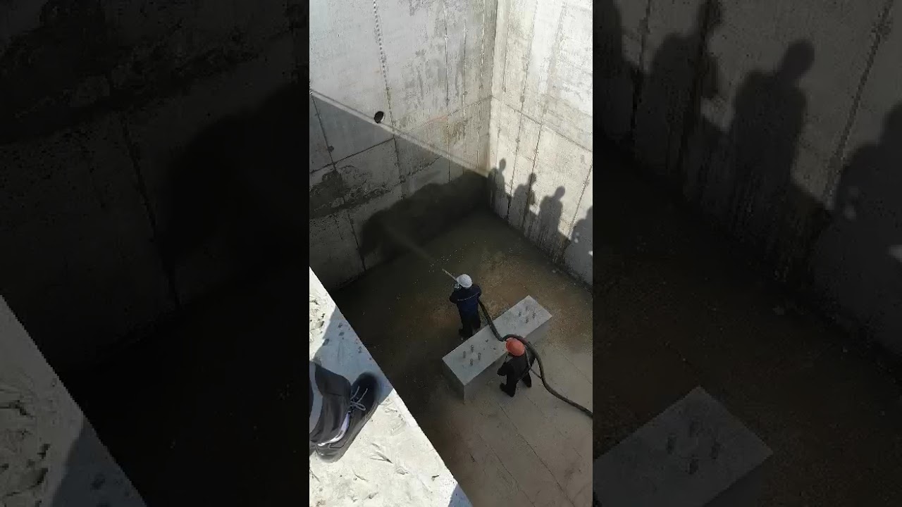 Self-mixing shotcrete Самомес и Торкретирование As they paid they kneaded it! Как оплачено так и зам