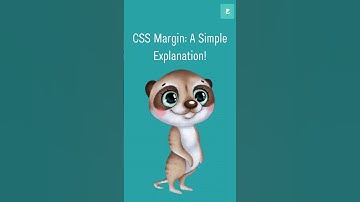 CSS Margin: A Simple Explanation!  #programming #shorts