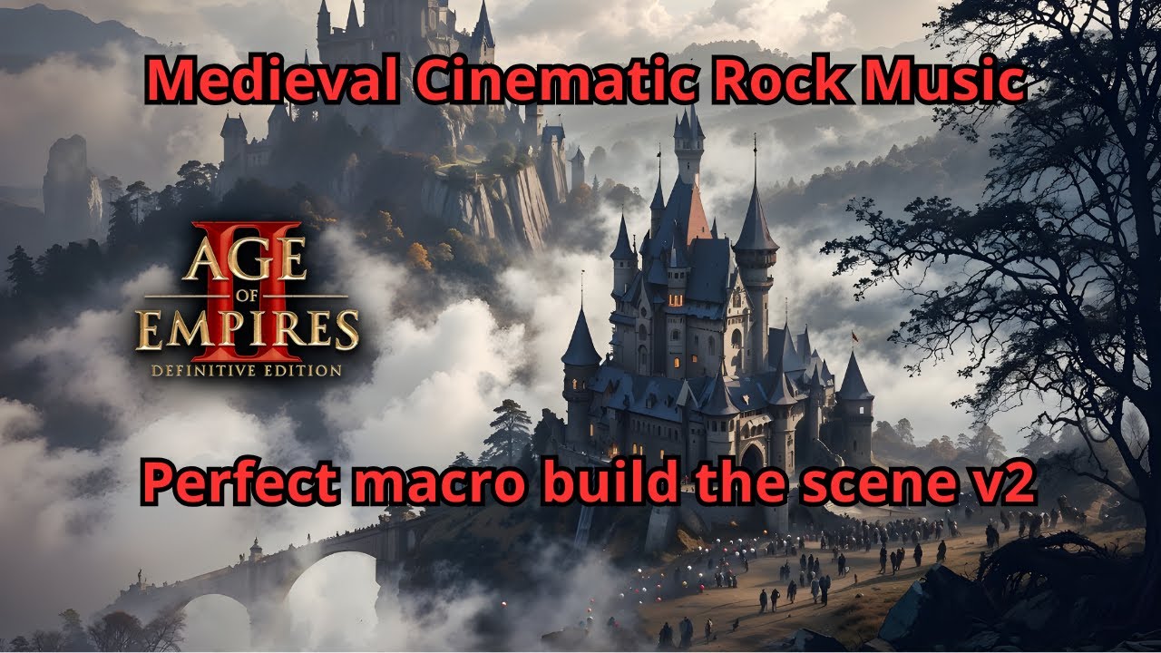 Perfect macro build the scene v2 | Inspired by Age of Empires II | Epic medieval Rock Music