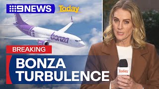 Multiple flights operated by Bonza cancelled across major airports | 9 News Australia