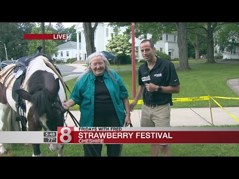 Fridays with Fred: Vanessa rides a horse at the Strawberry Festival