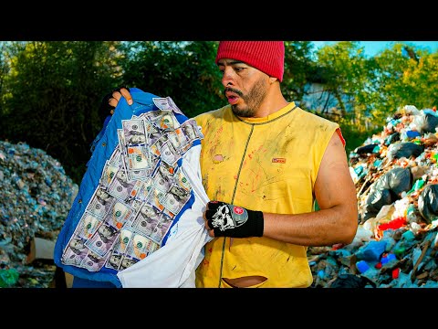 A collector found a coat with a lot of money that changed his life.