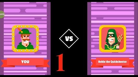 Bowmasters - Gameplay Walkthrough Part 1 (iOS, Android)