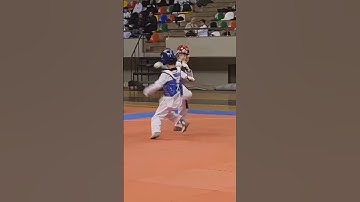 Nice Taekwondo Headshot | Kids Taekwondo Competition