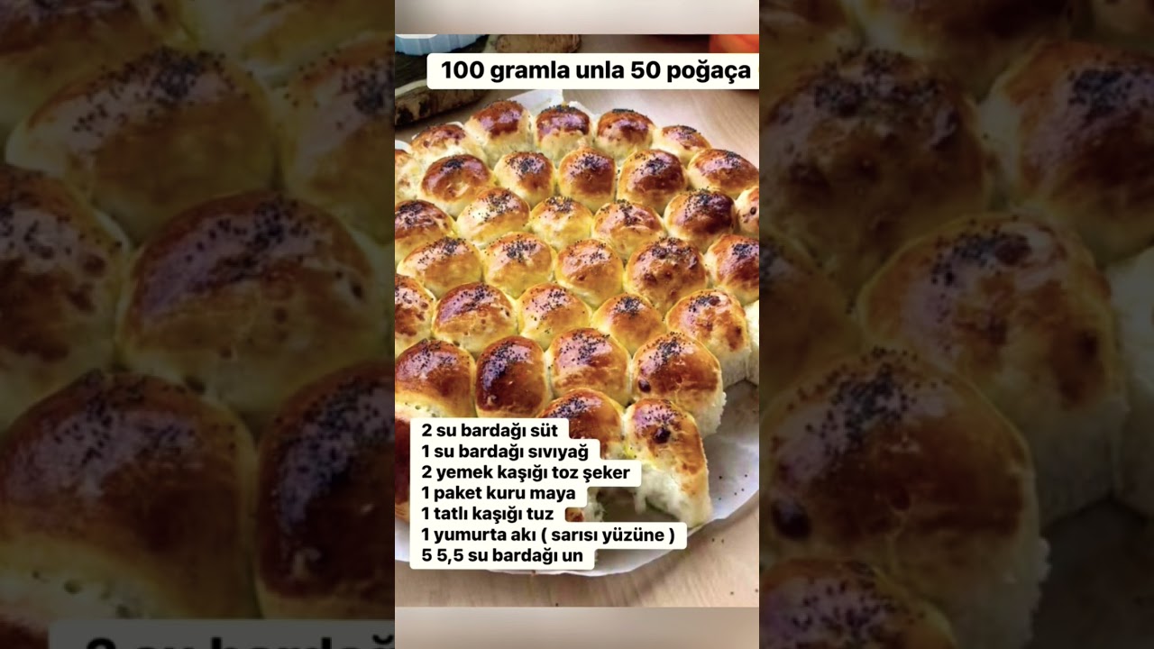 Poğaça tarifi #tarif #poğaça #poğaçatarifi #yemektarifleri #pratik #food #nefis #tarif  #lezzet