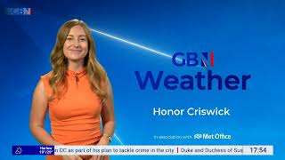 Honor Criswick - GB News Weather 11Aug2025