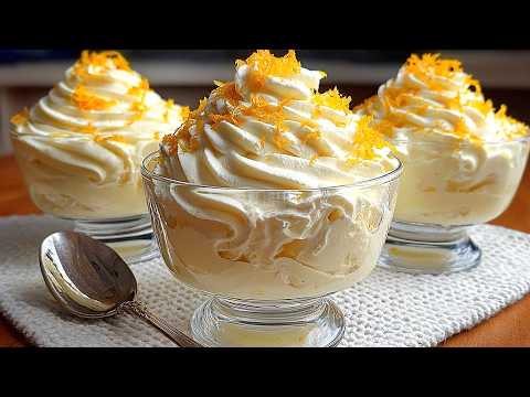 Mischen Sie einfach Orangen und Bananen zusammen! Ein echtes italienisches Dessert in 5 Minuten!