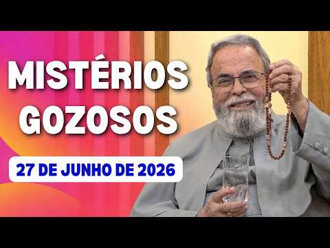 Terço de Aparecida com Pe. Antonio Maria - 27 de junho 2026 [Mistérios Gozosos]