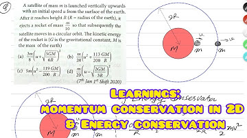 Q2) A satellite of mass m is launched vertically upward with initial speed u …. gravitation