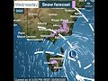 Weather Update: strong cold front bringing strong winds, rain and snow to the southeast, 3 Aug 2020