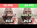 4GB AMD R7 350x Vs 2GB Nvidia Quadro k620 | Who is Good For Gaming