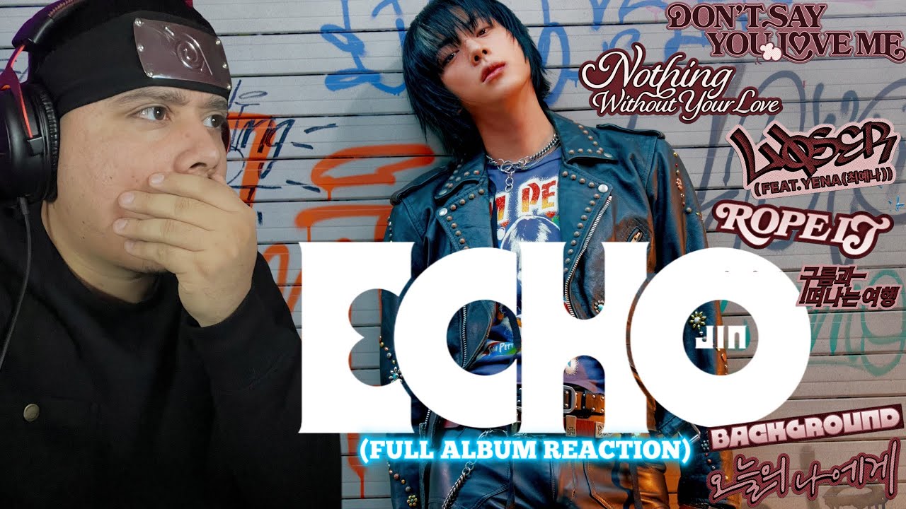 진 (Jin) of Bts 'Echo' Full Album Reaction