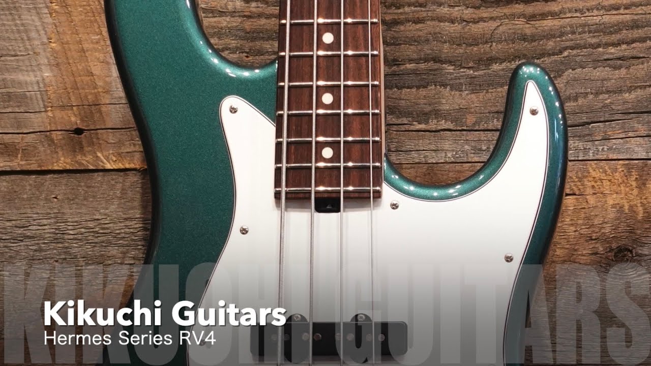 Sound Sample【Kikuchi Guitars / Hermes Series RV4】 - YouTube