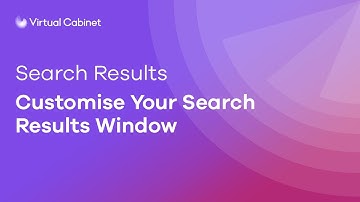 Search results | Virtual Cabinet