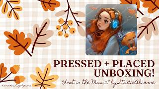 Pressed + Placed Weekend || Unboxing a New Favorite Artist! || "Lost in the Music" by StudioAbianne